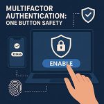 The One Button That Could Save Your Digital Life Why Multifactor Authentication (MFA) Is the Easiest Way to Reduce Cyber Liability