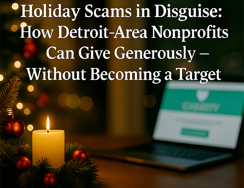 Holiday Scams in Disguise: How Nonprofits Can Give Generously — Without Becoming a Target