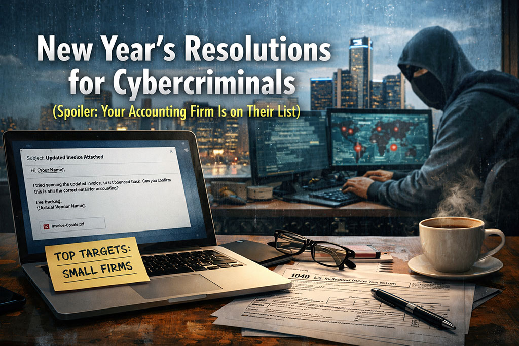New Year’s Resolutions for Cybercriminals (Spoiler: Your Accounting Firm Is on Their List)