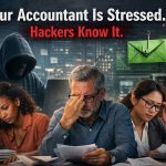 Your Accountant Is Stressed. <br>Hackers Know It.
