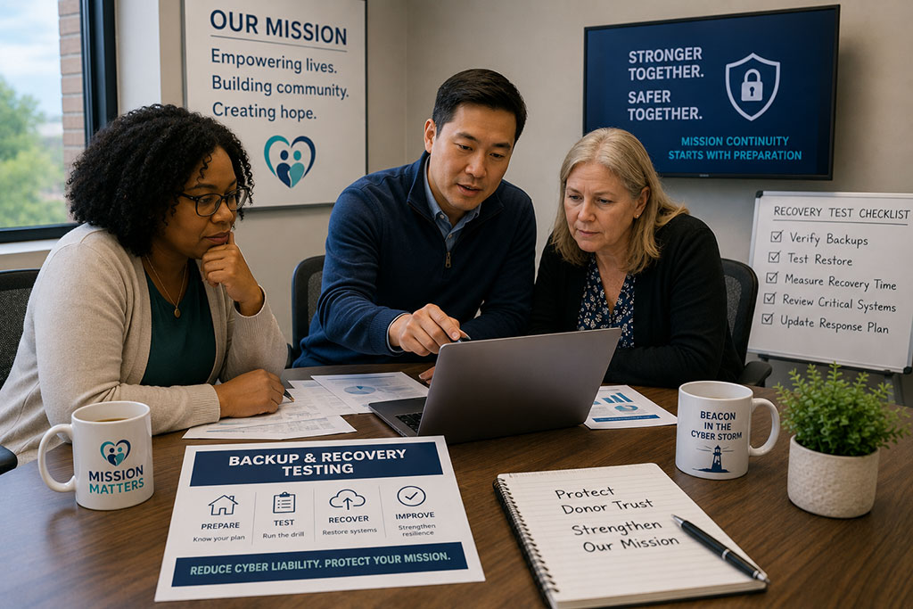 Why Every Nonprofit Should Test Its Backup and Recovery Plan Before Disaster Strikes